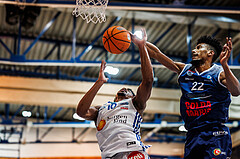 Basketball, win2day Basketball Superliga 2024/25, Grunddurchgang Runde 19, Oberwart Gunners, BBC Nord Dragonz, Robert Allen (10)