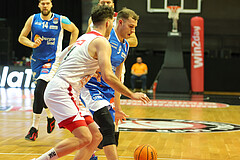 Basketball Superliga 2023/24, Gruunddurchgang 21.Runde BC Vienna vs. Oberwart Gunners