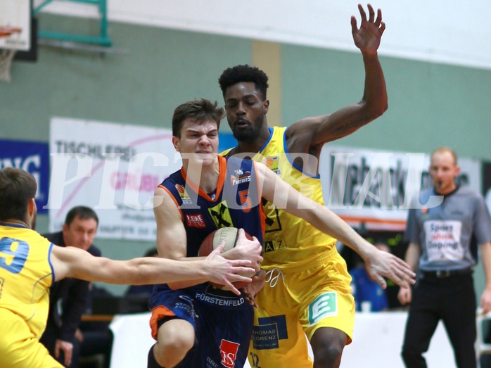 Basketball ABL 2016/17 Grunddurchgang 10.Runde UBSC Graz vs. Fürstenfeld Panthers
