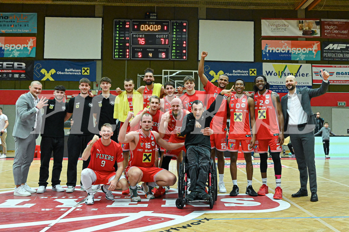 Basketball Austria Cup 2024/25, Viertelfinale Flyers Wels vs. Swans Gmunden,