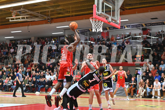 Basketball, Superliga 2024/25, Grunddurchgang 7.Runde, Flyers Wels vs. Gmunden,
