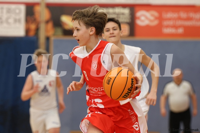 Basketball Superliga 2024/25, SLMU14 Traiskirchen Lions Academy vs. ATSE Graz


