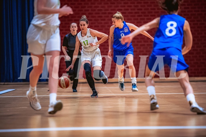 Basketball Basketball Damen Superliga 2021/22, Damen CUP Semifinale Basket Flames vs. Vienna D.C. Timberwolves
