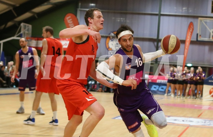 Basketball 2.Bundesliga 2017/18, Grundurchgang 12.Runde D.C. Timberwolves vs. Mistelbach Mustangs


