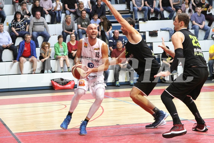 Basketball 2.Bundesliga 2018/19 Playoff VF Spiel 3 Jennersdorf Blackbirds vs Basket Flames