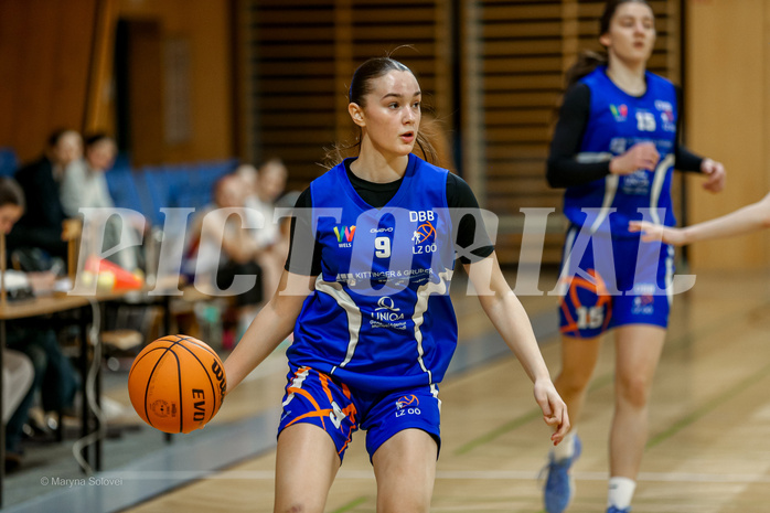 05.04.2025 Österreichischer Basketballverband 2024/25, SLWU16 Vienna United vs. DBB  Basketgirls Wels