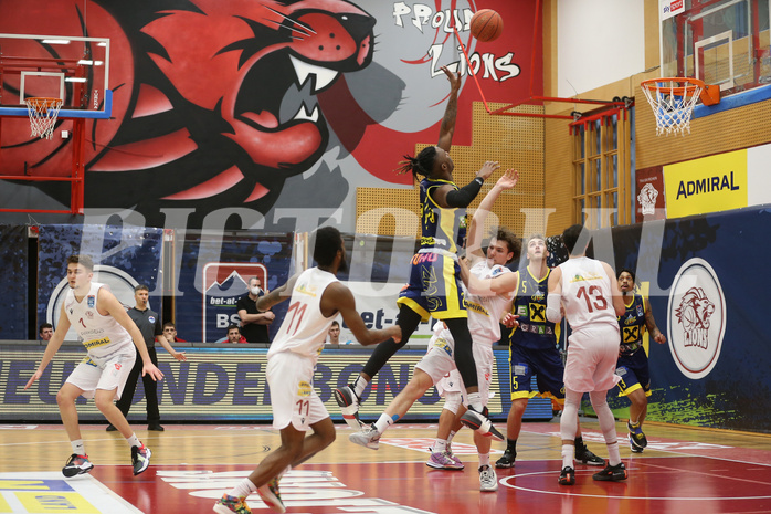 Basketball Superliaga 2021/22, Grunddurchgang 14.Runde Traiskirchen Lions vs. UBSC Graz


