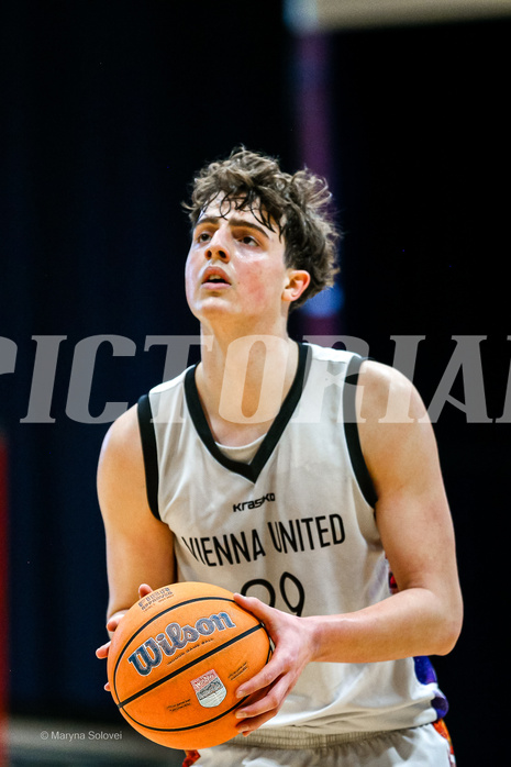 01.03.2025 Österreichischer Basketballverband 2024/25, SLMU19 Vienna United vs. Basket Dukes