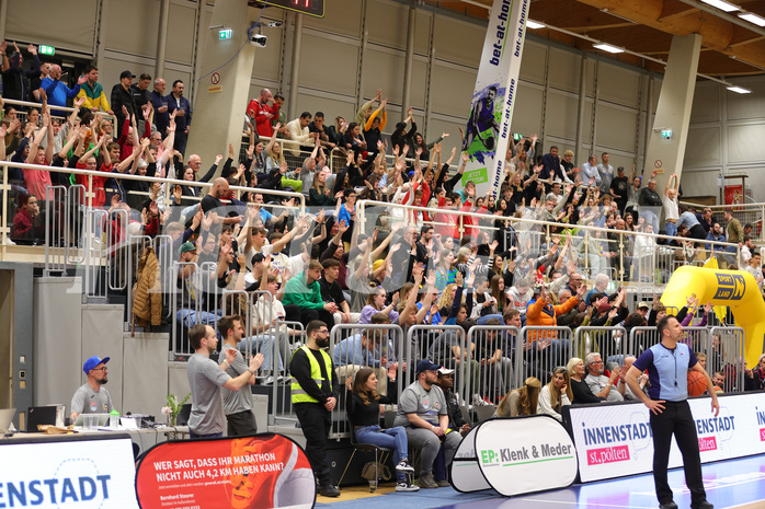 Basketball Superliga 2022/23, Playoff, Viertelfinale Spiel 2 SKN St.Pölten vs. Flyers Wels