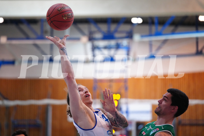 Basketball Superliga 2021/22, 2. Platzierungsrunde, Oberwart vs. Kapfenberg 


