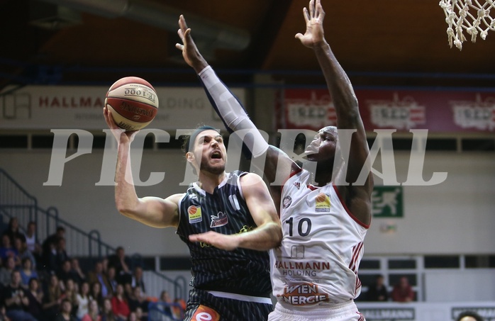 Basketball ABL 2015/16 Grunddurchgang 22.Runde BC Vienna vs. GÃ¼ssing Knights


