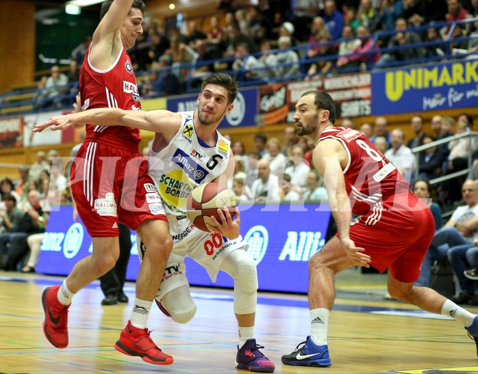 Basketball ABL 2015/16 Grunddurchgang 35.Runde Gmunden Swans vs. BC Vienna


