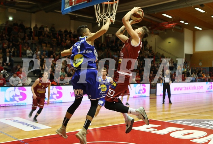 Basketball ABL 2017/18, Grunddurchgang 16.Runde Traiskirchen Lions vs. Gmunden Swans