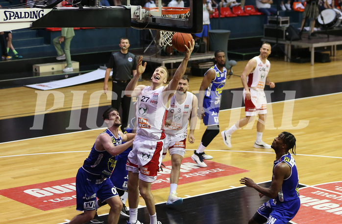 Basketball Superliga 2021/22, Finale Spiel 1 BC Vienna vs. Gmunden Swans