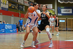 Basketball Superliga 2024/25, Grunddurchgang 1.Runde, DBB Wels vs Basket Flames Women,

