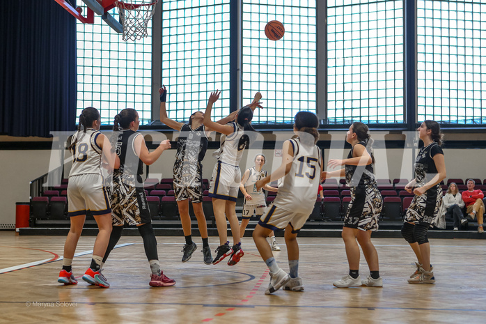 01.03.2025 Österreichischer Basketballverband 2024/25, SLWU16 WAT 3 Capricorns vs. VKL Vikings Swans
