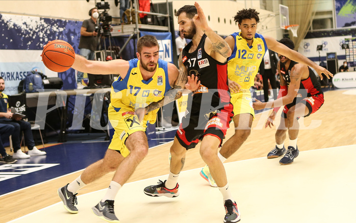 Basketball Superliga 20121/22, Grundducrhgang 2.Runde SKN St.Pölten vs. BC Vienna


