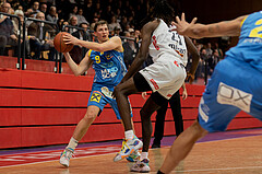Basketball, Basketball Superliga 2022/23, Grunddurchgang Runde 18, Kapfenberg Bulls, SKN St. P