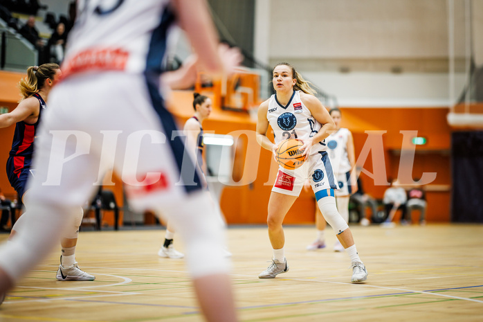 Basketball, Win2Day Basketball Damen Superliga 2023/24, Grunddurchgang 14.Runde, Vienna Timberwolves, SKN St. Pölten, Petra Pammer (21)