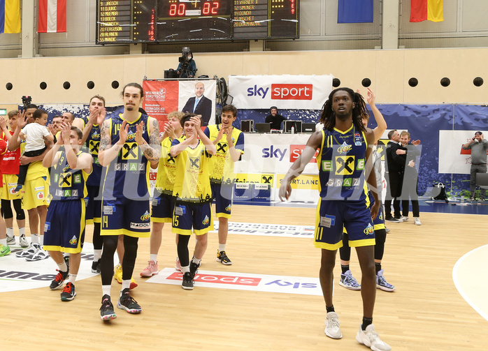 Basketball Superliga 2021/22, 7.Plazierungsrunde SKN St.Pölten vs. UBSC Graz


