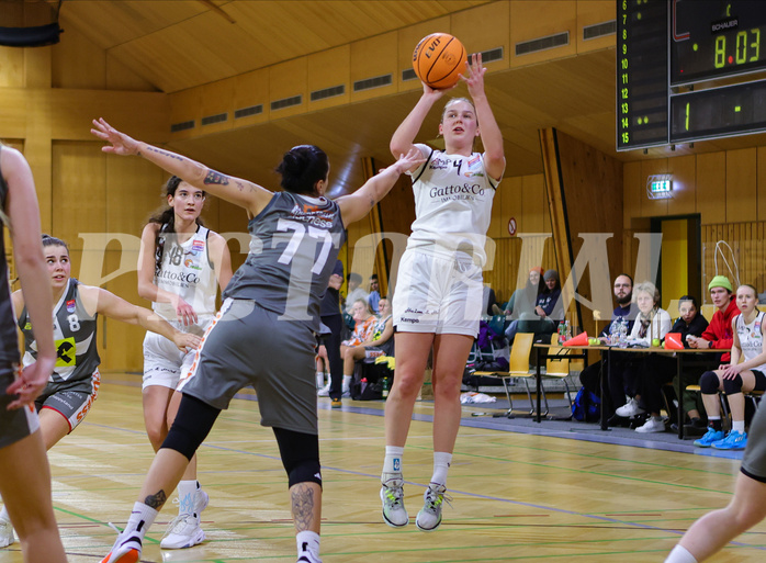 Basketball Damen Superliga 2023/24, Grunddurchgang .Runde Basket Flames vs. Duchess Klosterneuburg