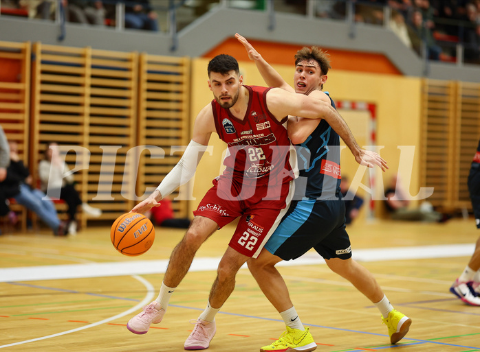 Basketball Zweite Liga 2024/25, Grunddurchgang 15.Runde Mistelbach Mustangs vs. Vienna Timberwolves


