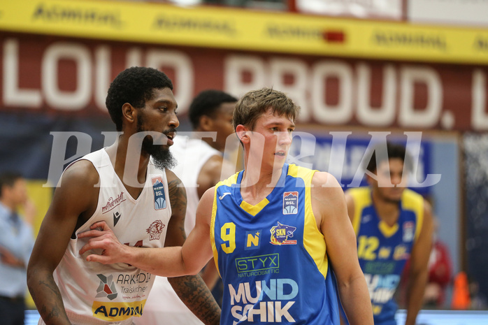 Basketball Superliaga 2021/22, Grunddurchgang 8.Runde Traiskirchen Lions vs. SKN St.Pölten