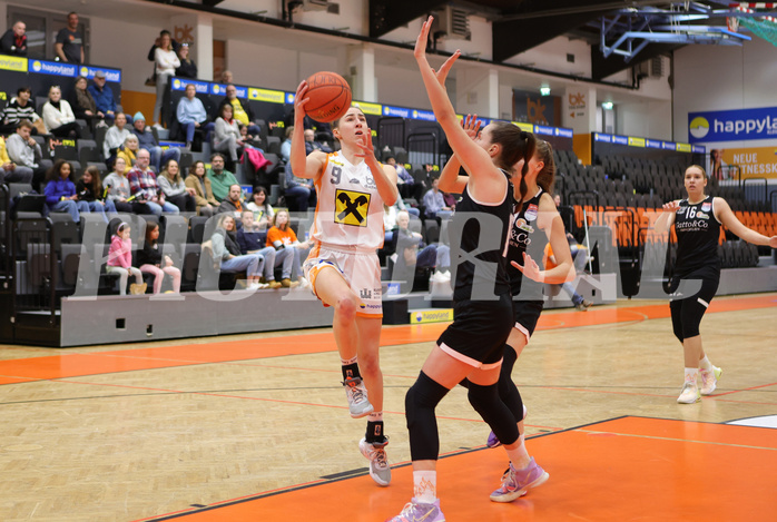 Basketball Damen Superliga 2022/23, Playoff, Semifinale Spiel 1 BK Duchess Klosterneuburg vs. Basket Flames