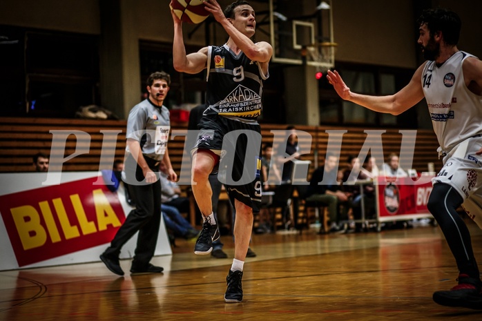 Basketball, ABL 2017/18, CUP 2.Runde, Mattersburg Rocks, Traiskirchen Lions, Benedikt Danek (9)