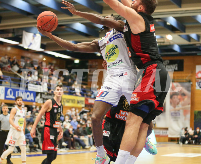 Basketball Superliga 2021/22, Grunddurchgang 9.Runde Gmunden Swans vs. BC Vienna


