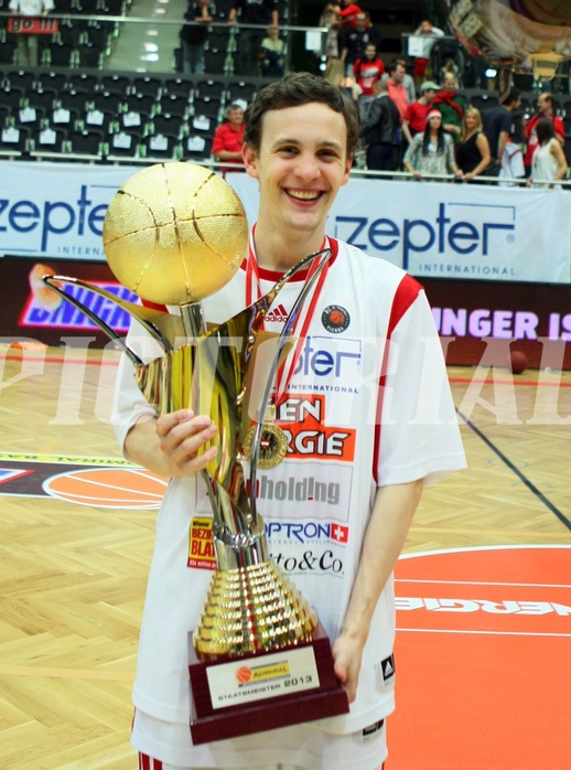 Basketball ABL 2012/13 Snickers-Playoff  Finale 5. Spiel BC Zepter Vienna vs. Redwell Gunners Oberwart, Benedikt Danek (9)











 































