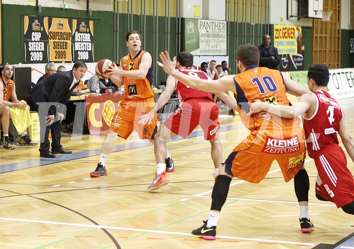 Basketball ABL 2016/17 Grunddurchgang 25.Runde  Fürstenfeld Panthers vs BC Vienna
