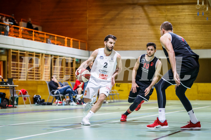 Basketball, Basketball Zweite Liga, Grunddurchgang 15.Runde, BBC Nord Dragonz, Mistelbach Mustangs, Petar Cosic (2)