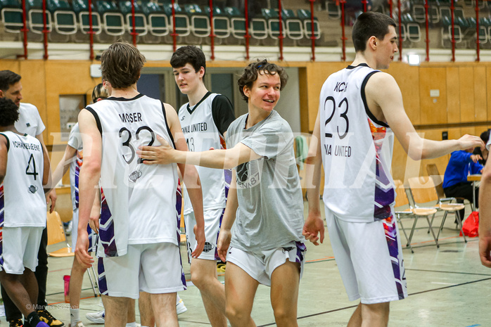 13.04.2025 Österreichischer Basketballverband 2024/25, SLMU19, Vienna United vs. SG Salzkammergut
