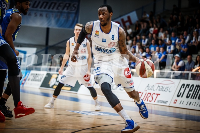 Basketball, ABL 2018/19, Playoff HF Spiel 2, , Gmunden Swans, Justin Coleman (8) Basketball, ABL 2018/19, Playoff HF Spiel 2, , Gmunden Swans, Justin Coleman (8)