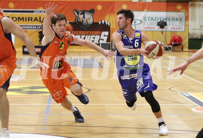 Basketball ABL 2016/17 Grunddurchgang 3.Runde  Fürstenfeld Panthers vs Gmunden Swans
