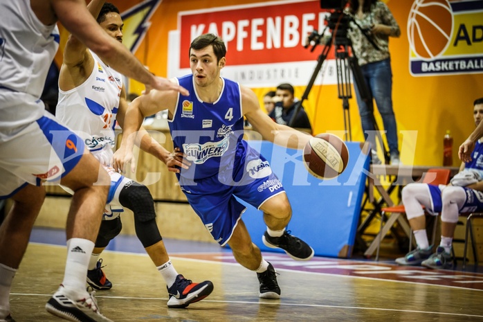 Basketball, ABL 2018/19, Grunddurchgang 16.Runde, Kapfenberg Bulls, Oberwart Gunners, Jakob Szkutta (4)