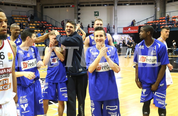 Basketball ABL 2015/16 Grunddurchgang 34.Runde BC Vienna vs. Oberwart Gunners


