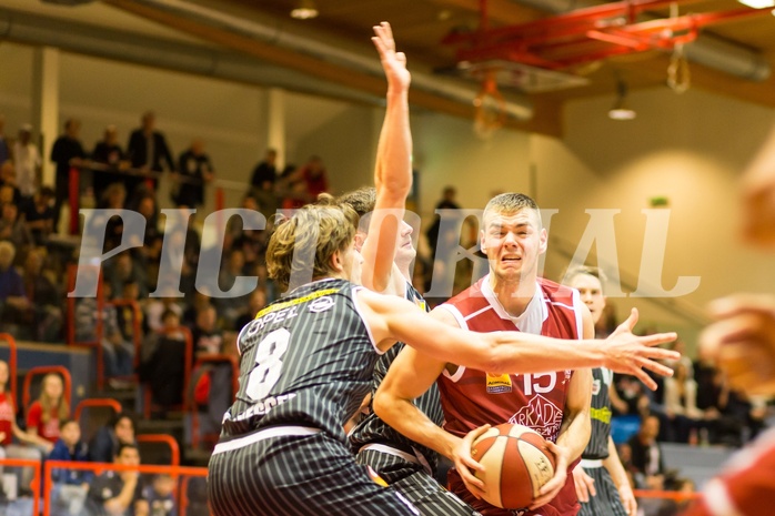 Basketball ABL 2015/16 Grunddurchgang 25.Runde Traiskirchen Lions vs. Güssing Knights 