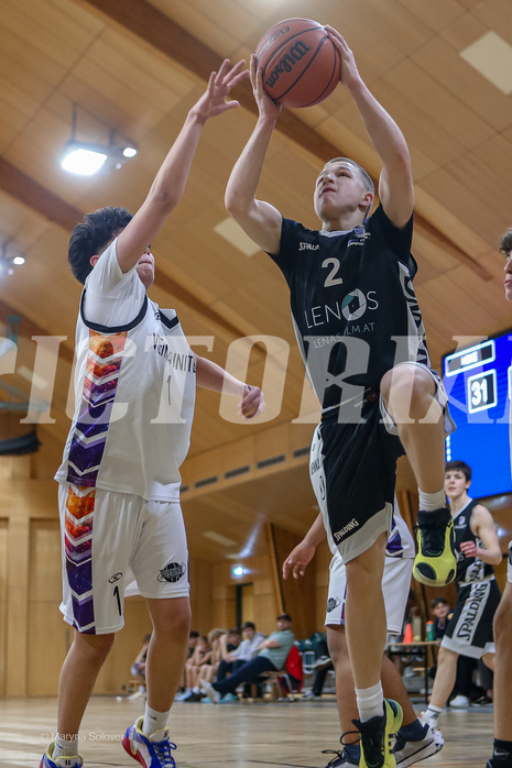 01.02.2025 Österreichischer Basketballverband 2024/25, SLMU16, Post SV Wien vs. BBC Nord Dragonz