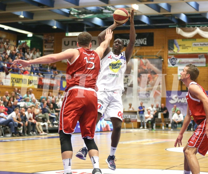 Basketball ABL 2017/18, Playoff VF Spiel 1 Gmunden Swans vs. Traiskirchen Lions


