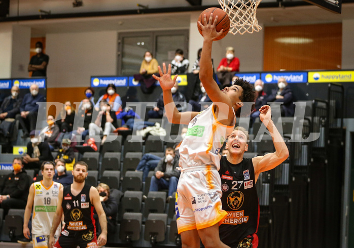 Basketball Superliga 2021/22, Grunddurchgang 12.Runde Klosterneuburg Dukes vs. BC Vienna


