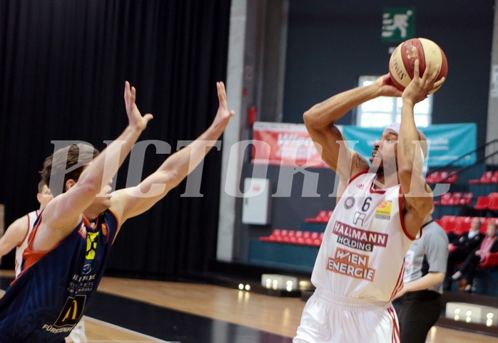 17.04.2017 Basketball ABL 2016/17 Grunddurchgang 33. Runde BC Vienna vs Fürstenfeld Panthers