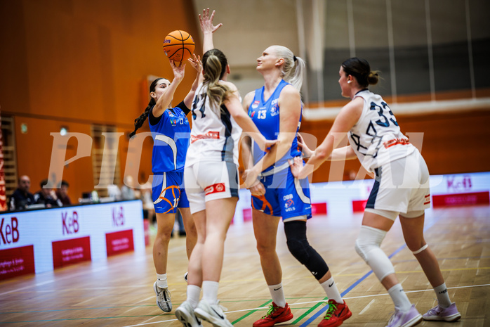 Basketball, Win2Day Basketball Damen Superliga 2024/25, Supercup 5. Runde, Vienna Timberwolves, DBB Wels, Alma Alisic (11)