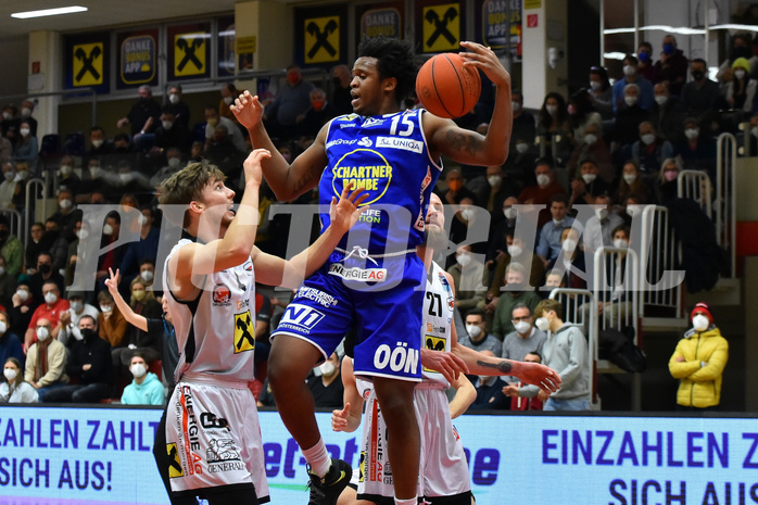 Basketball Superliga 2021/22, Grunddurchgang. 10.Runde Flyers Wels vs. Swans Gmunden