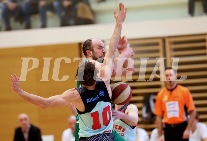 Basketball 2.Bundesliga 2017/18, Grunddurchgang 21.Runde Villach Raiders vs. KOS Celovec


