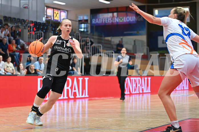 Basketball Superliga 2024/25, Supercup 1.Runde, DBB Wels vs Basket Flames Women,

