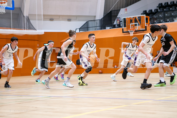 08.03.2025 Österreichischer Basketballverband 2024/25, SLMU14, SU Döbling vs. BBC Nord Dragonz