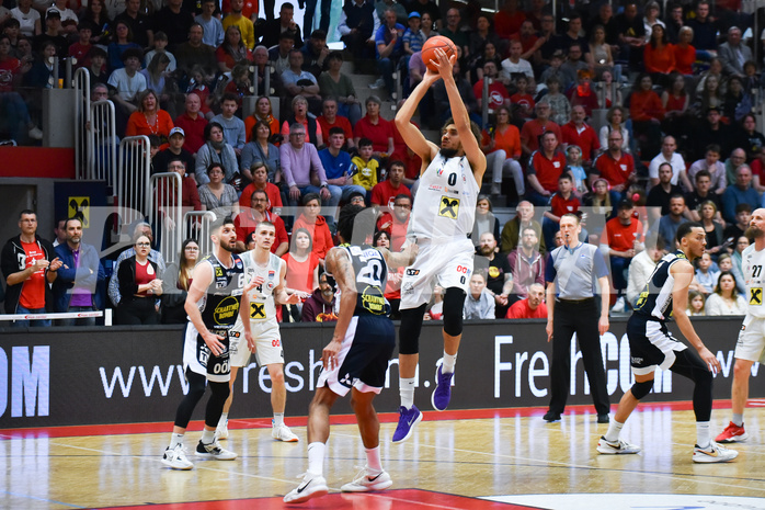 Win2Day Basketball Superliga 2022/23, Playoff,
Semifinale Spiel 4, Flyers Wels vs Swans Gmunden,