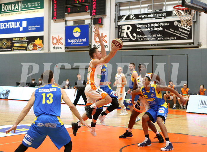 Basketball Superliga 2020/21, 5. Plazierungsrunde Klosterneuburg Dukes vs. SKN St.Pölten